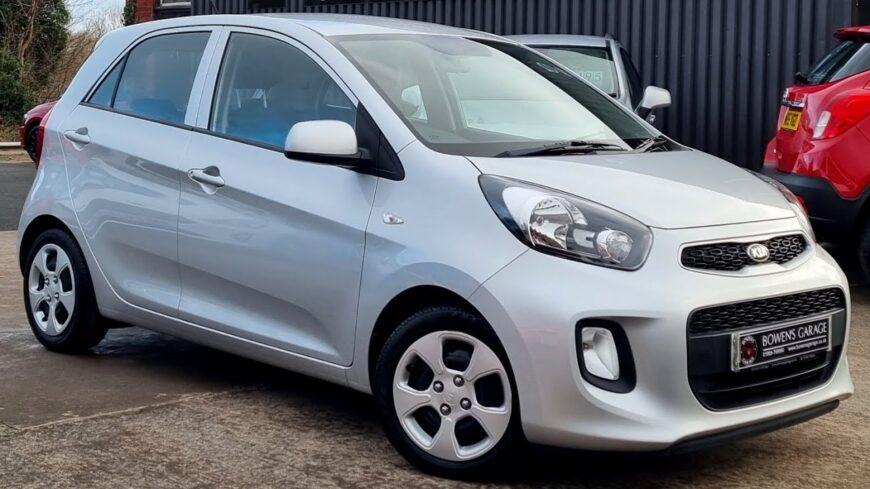 SILVER KIA PIACANTO AUTOMATIC FOUR DOOR