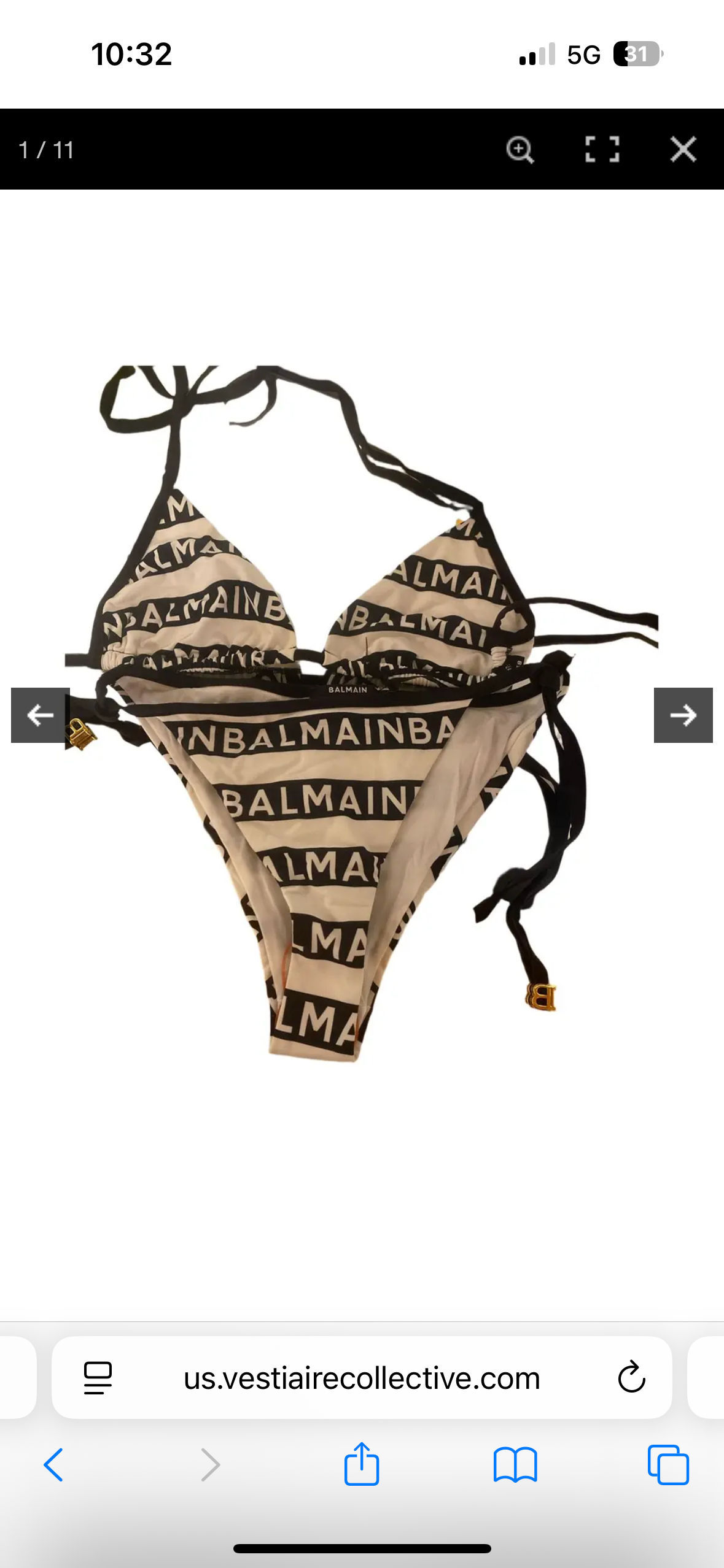 Balmain swimsuit