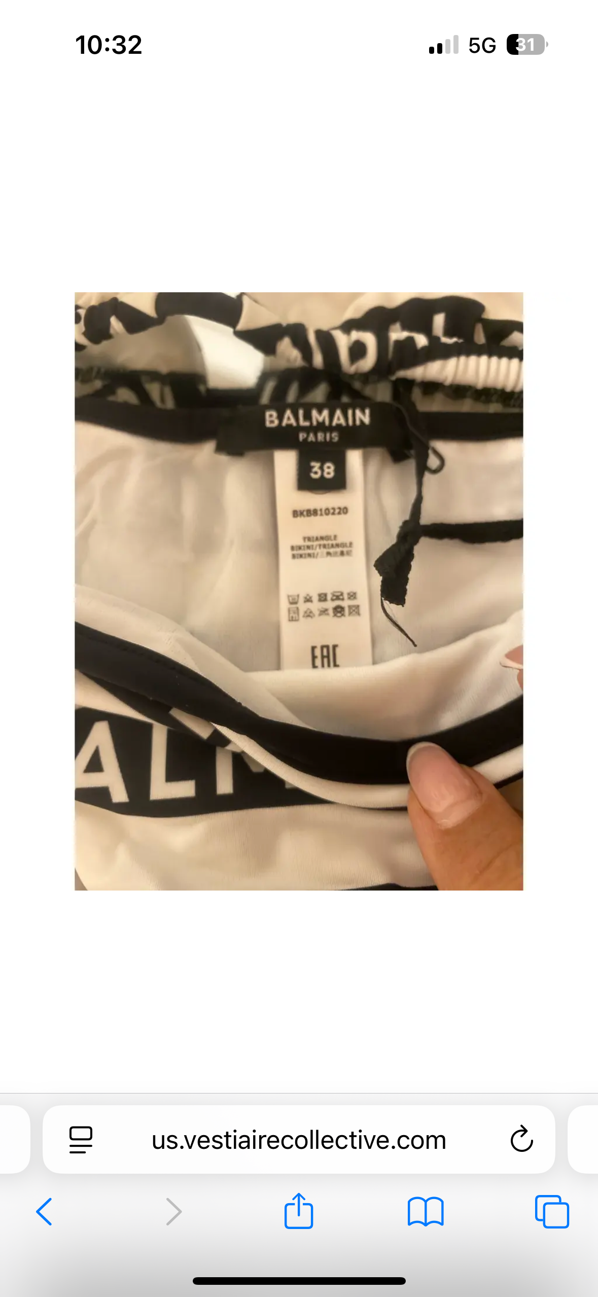 Balmain swimsuit