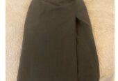 Prada wool mid-length skirt