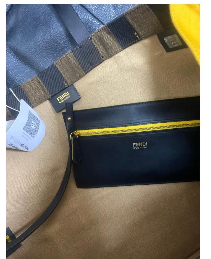 Fendi cloth tote