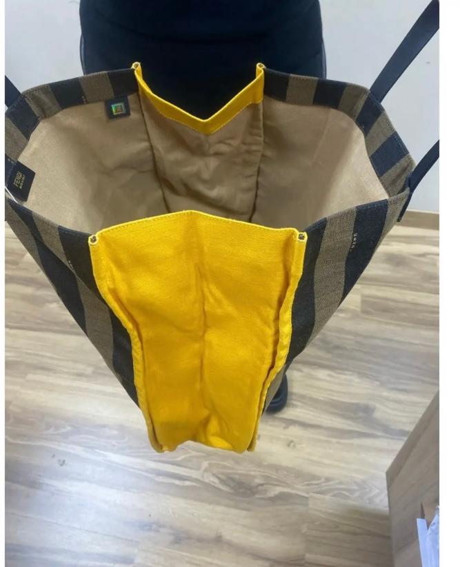 Fendi cloth tote