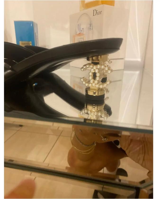 Chanel leather Sandals