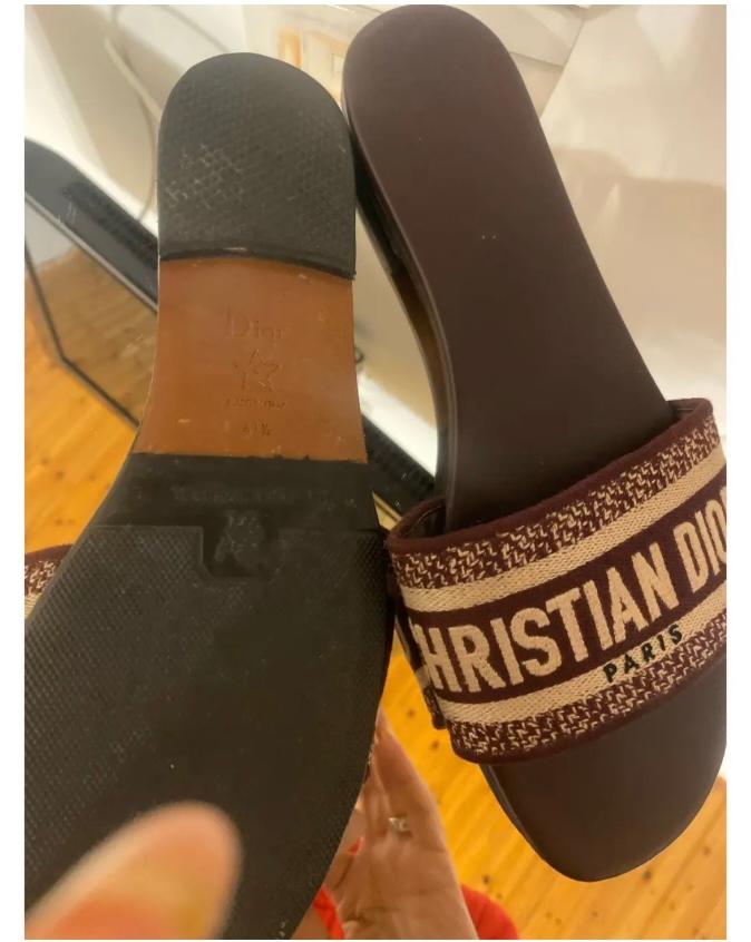 Dior leather Sandals