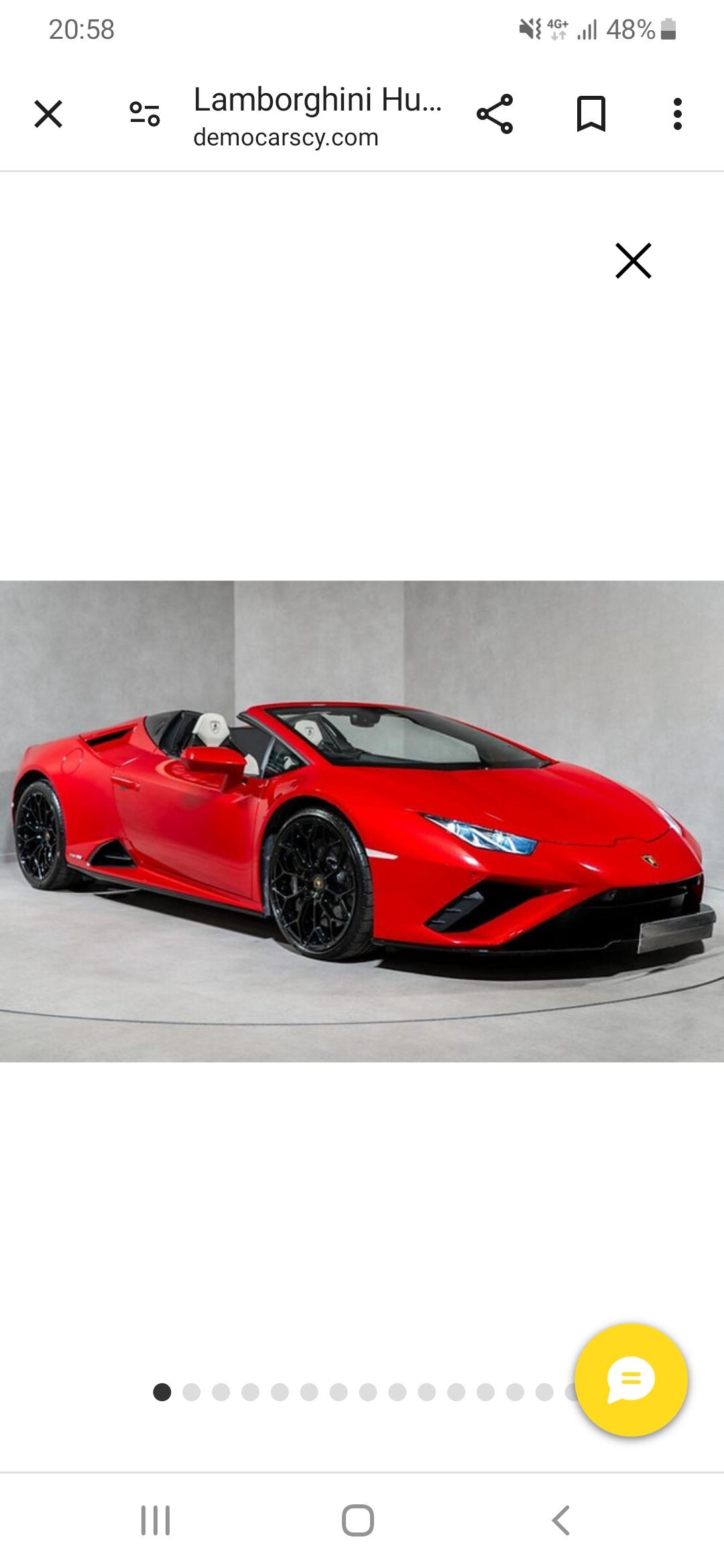 Lamborghini Huracan EVO Spyder, 2022