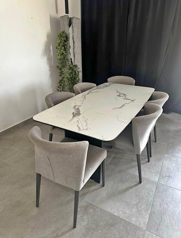 Dining table with chairs